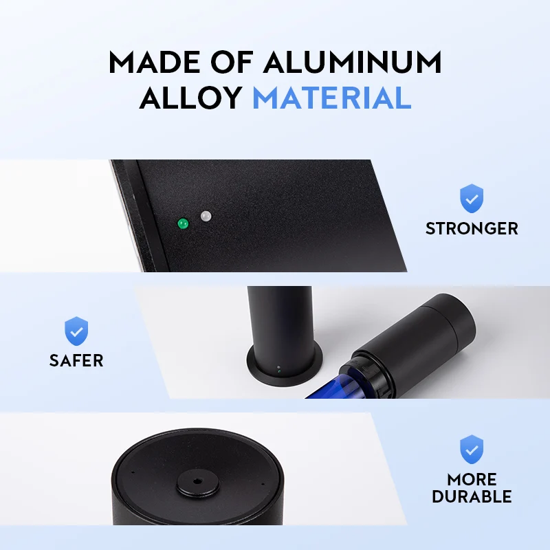 NAMSTE dyfuzor olejków eterycznych dyfuzor aromatyczny ze stopu aluminium inteligentny pilot automatyczny odświeżacz powietrza do domowy Hotel