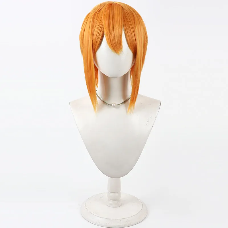 Game NIKKE Maxwell Cosplay Wig Maxwell Orange Short Cos Hair For Comicon Party Adult Women Men