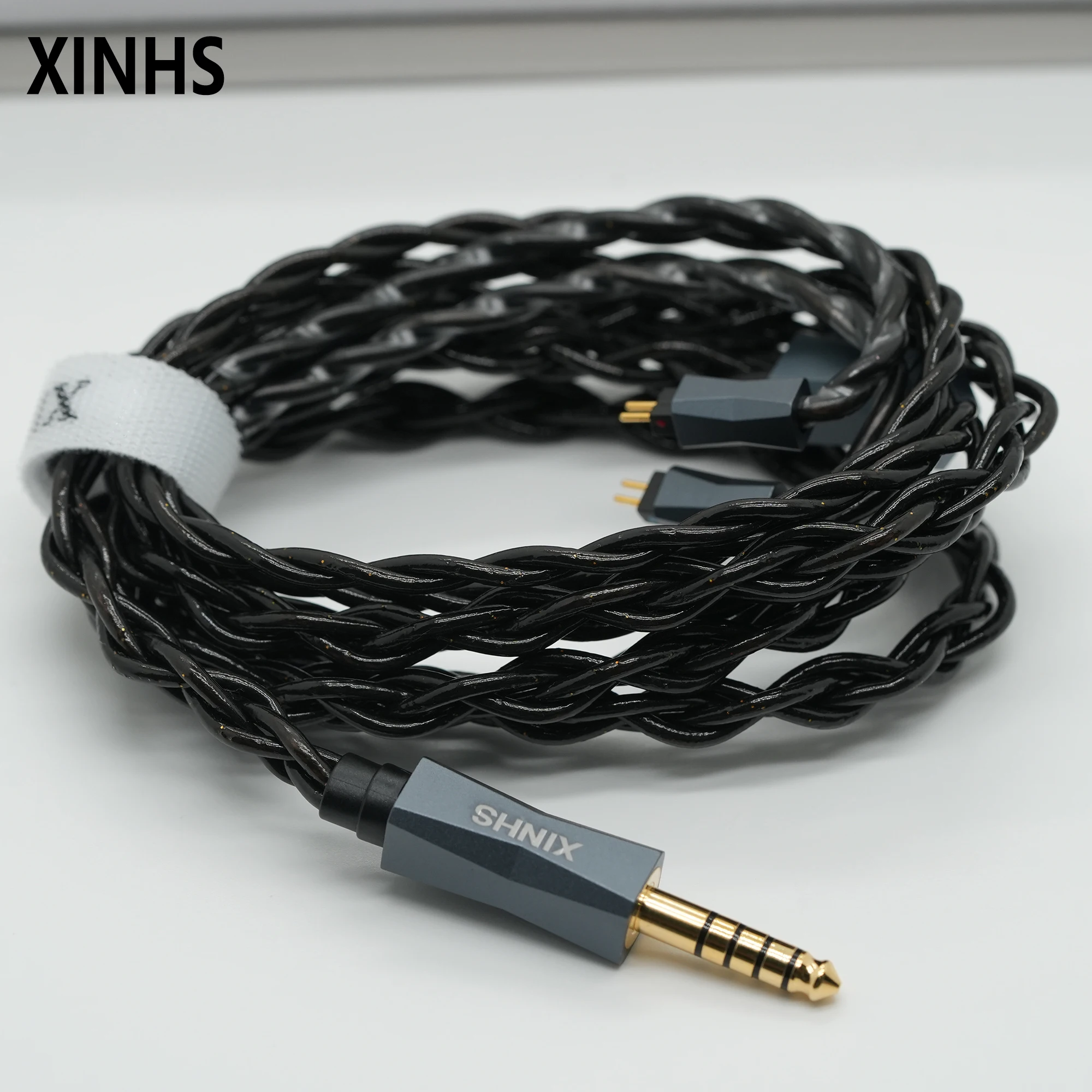 XINHS S50 4-core Black Palladium Silver Graphene Headphone Upgrade