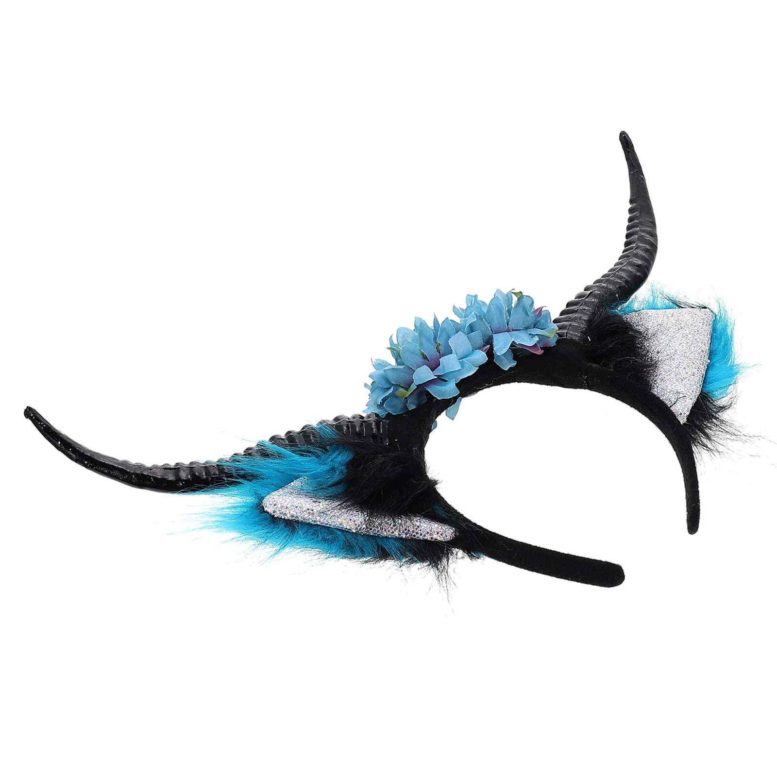 

Halloween Headdress Cosplay Accessories Horn Headband Elegant Design Perfect Festival Decorative Lightweight Easy Put Take Off