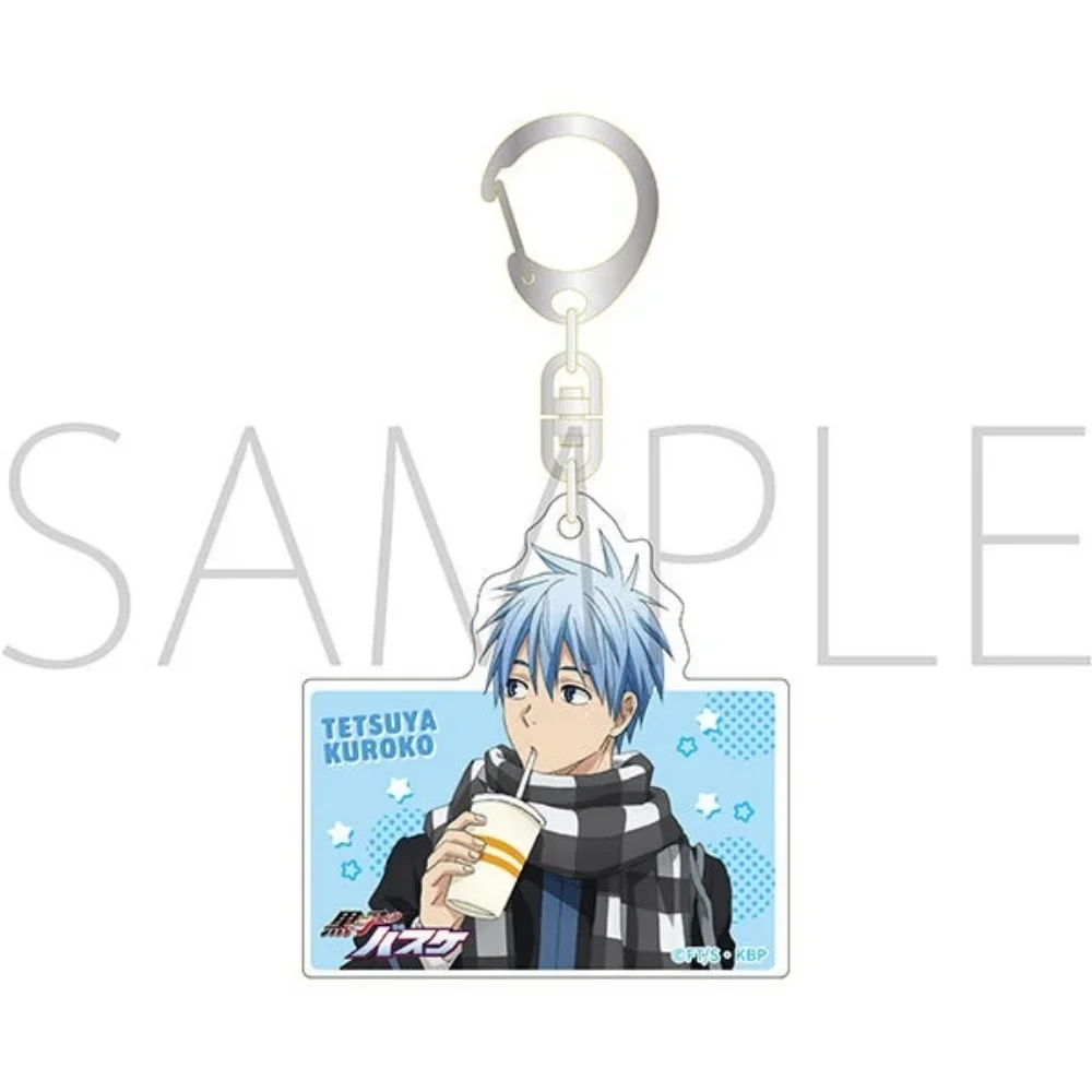 Anime Kuroko's Basketball Tetsuya Taiga Kagami Mogu Mogu Kawaii Keychain Cute Keyring Backpack Pendant Bag Decoration Gift