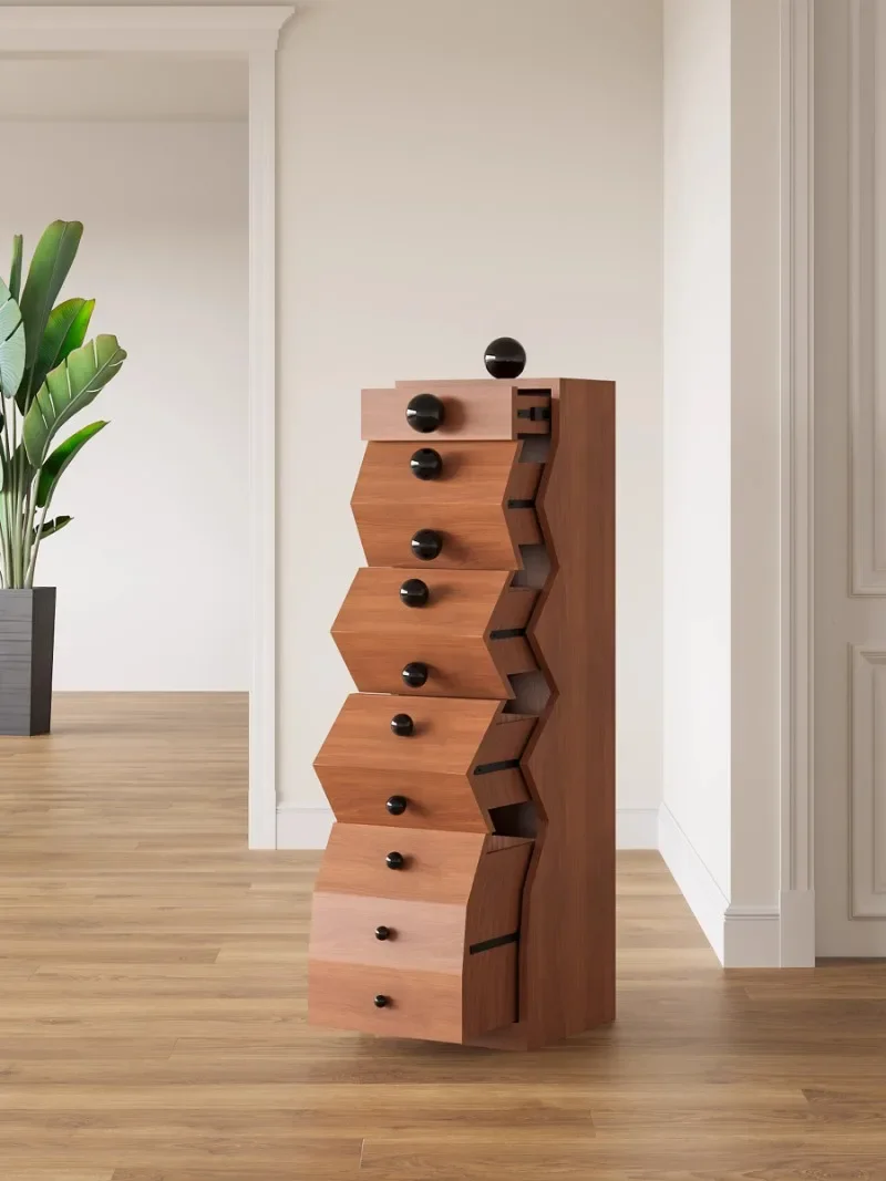 خزانة صدر متعددة الوظائف لتخزين غرفة المعيشة، خزانة ذات شكل خاص #4