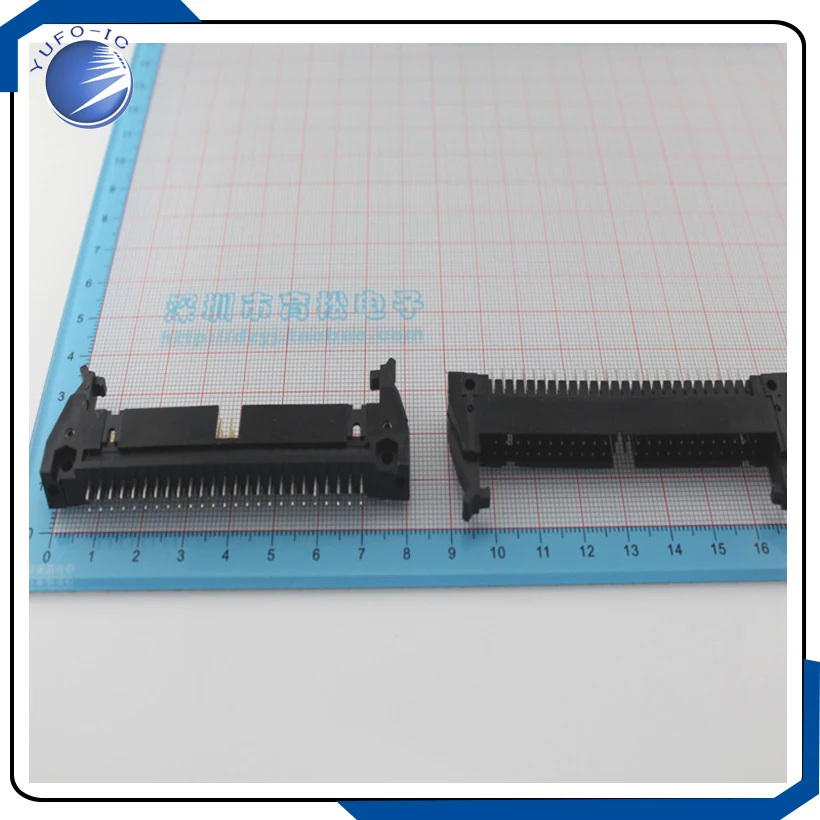 5pcs/lot  DC2-50P horn 50 needle horn seat straight leg   electronics