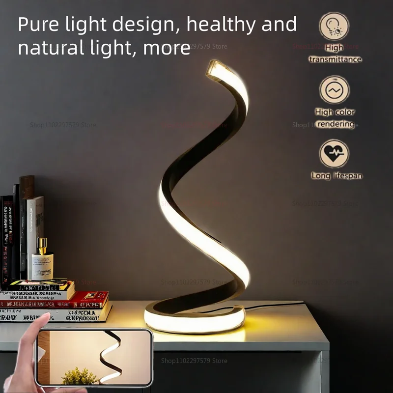 2025 NEW Adjustable ambient night light strip serpentine table decorative night lights family living room bedroom office party
