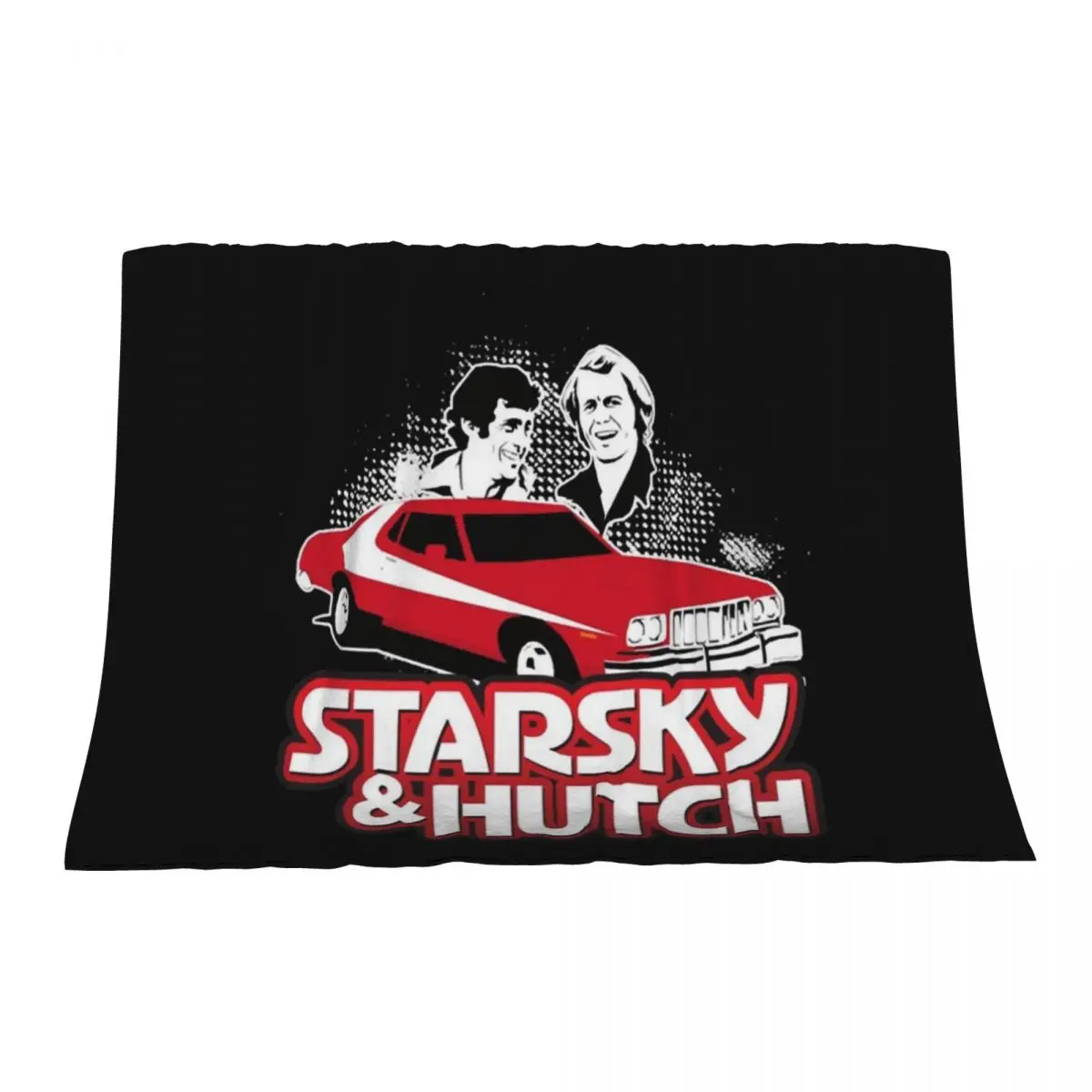 

Starsky And Hutch - Red Car Throw Blanket for babies Designers Bed Hairys Blankets