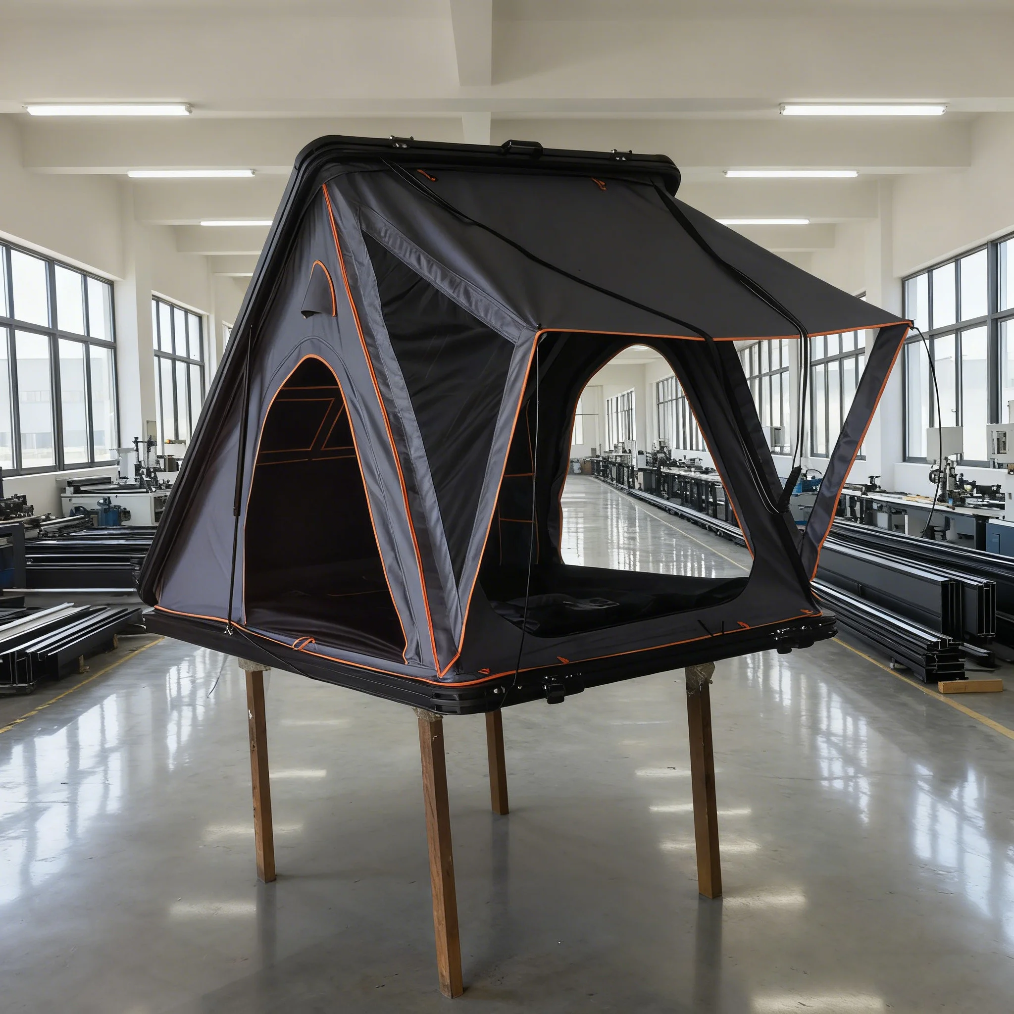 

Hot Sales Roof Bed Tent Box Rtt OEM SUV Car Folding Rooftop Tents for Restaurents