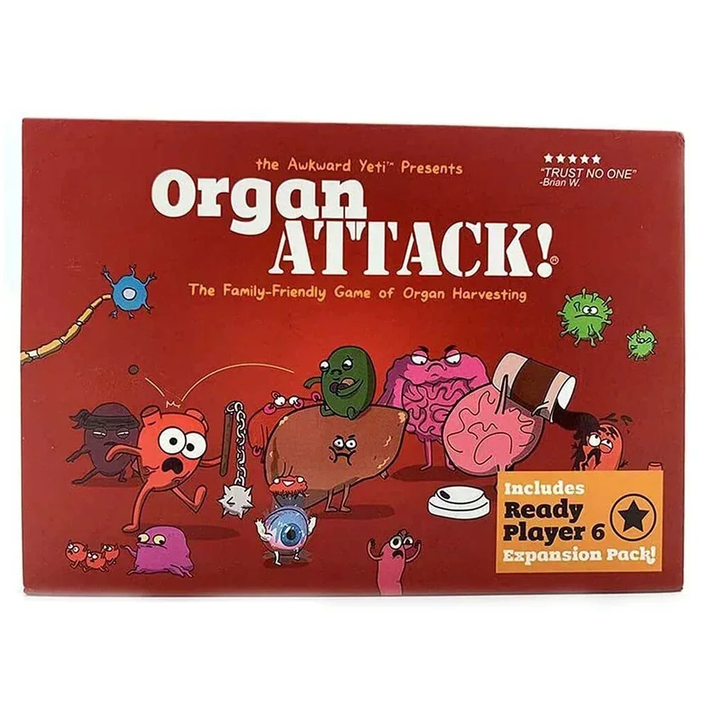 The Awkward Yeti Organ ATTACK! Card Game