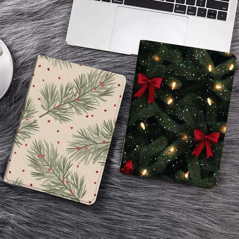 

Cartoon Pine Cone Pattern Tablet Case For Samsung Tab Galaxy S6 S11 A A7 A8 A9 A11 10.1 10.4 10.5 Plus Lite Gift