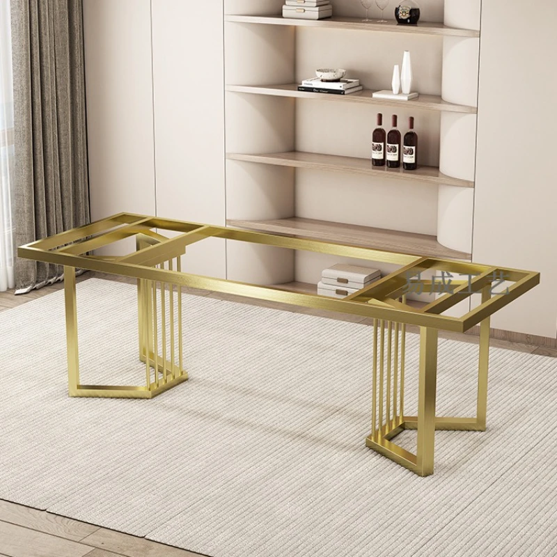 

Rock slab table legs bracket stainless steel feet office dining rack large plate tea base marble