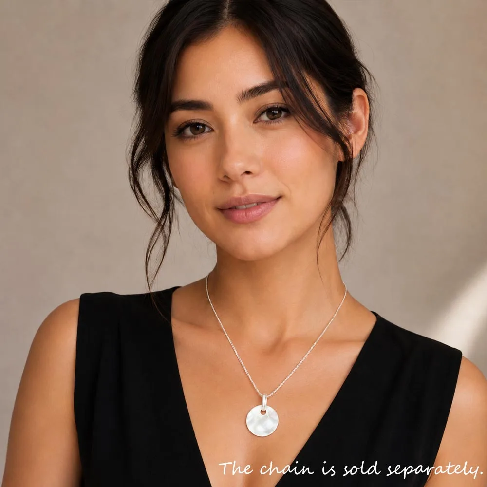 Pendant Ornament Shell Disc Brand New Fashion Jewelry Europe 925 Sterling Silver Soul Accessories Gift For Woman