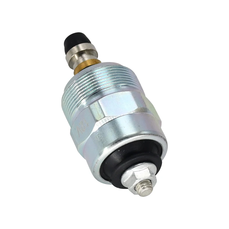Fuel Cut Off Stop Solenoid 12V 9961764 9971792 3337213001 F002D11347 Compatible with New Holland Tractor 1089 1095
