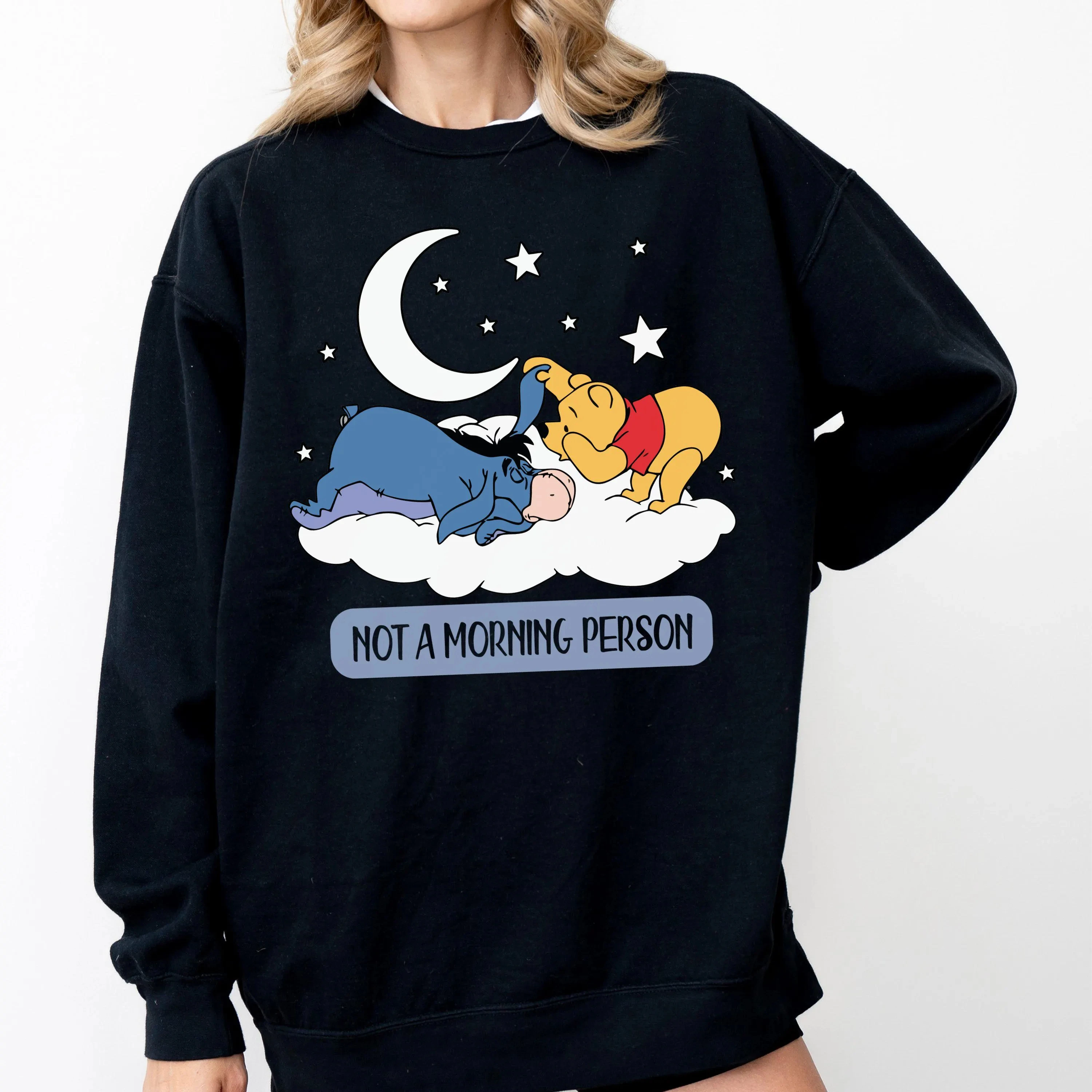 

Толстовка Disney's Non-Early Riser, толстовка с капюшоном Винни Пух и Ие, семейная толстовка с капюшоном для отпуска в парке Диснея