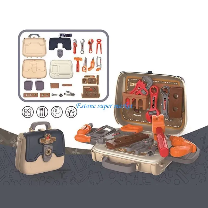 090B Kinderen Levensechte keuken Minivoedsel Hamburger Rugzak Speelgoed voor 3-8 kinderen