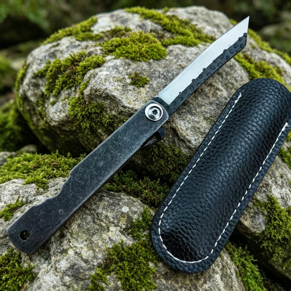 Camping Cooking Knife With Sheath - Cuchillo de Cocina Multifuncional para Camping