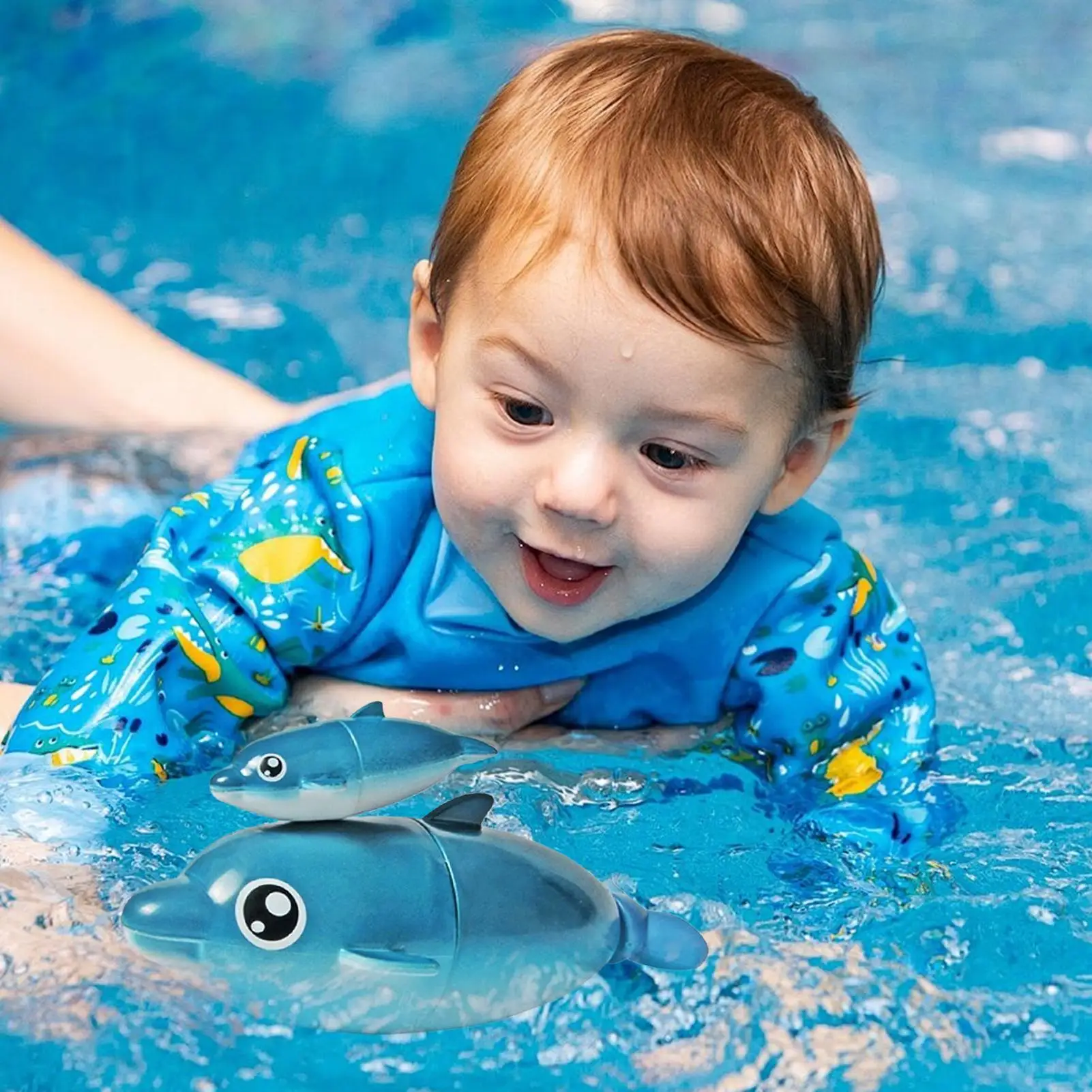 Jouets de bain pour enfants, jouets de poisson flottants automatiques pour enfants, jeu d'apprentissage précoce, jeu d'eau interactif pour baignoire d'âge préscolaire