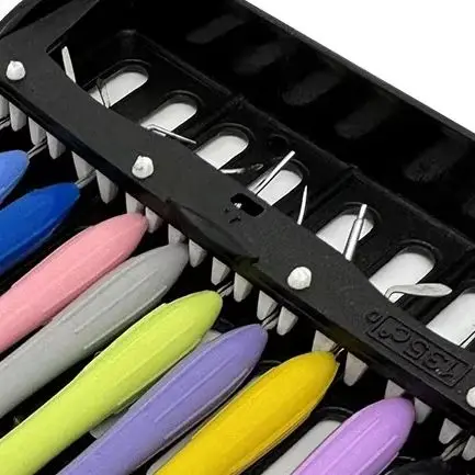 

10Pcs/set Dental Resin Filled Restorative Instrument Filler Aesthetic Restoration Knife Silicone Handle Dentistry Lab Tools