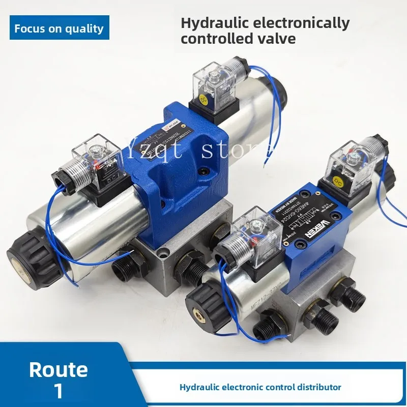 Hydraulic Cylinder Control Valve Hydraulic Solenoid Valve Distributor Oil Cylinder Hydraulic Motor Electronically Controlled