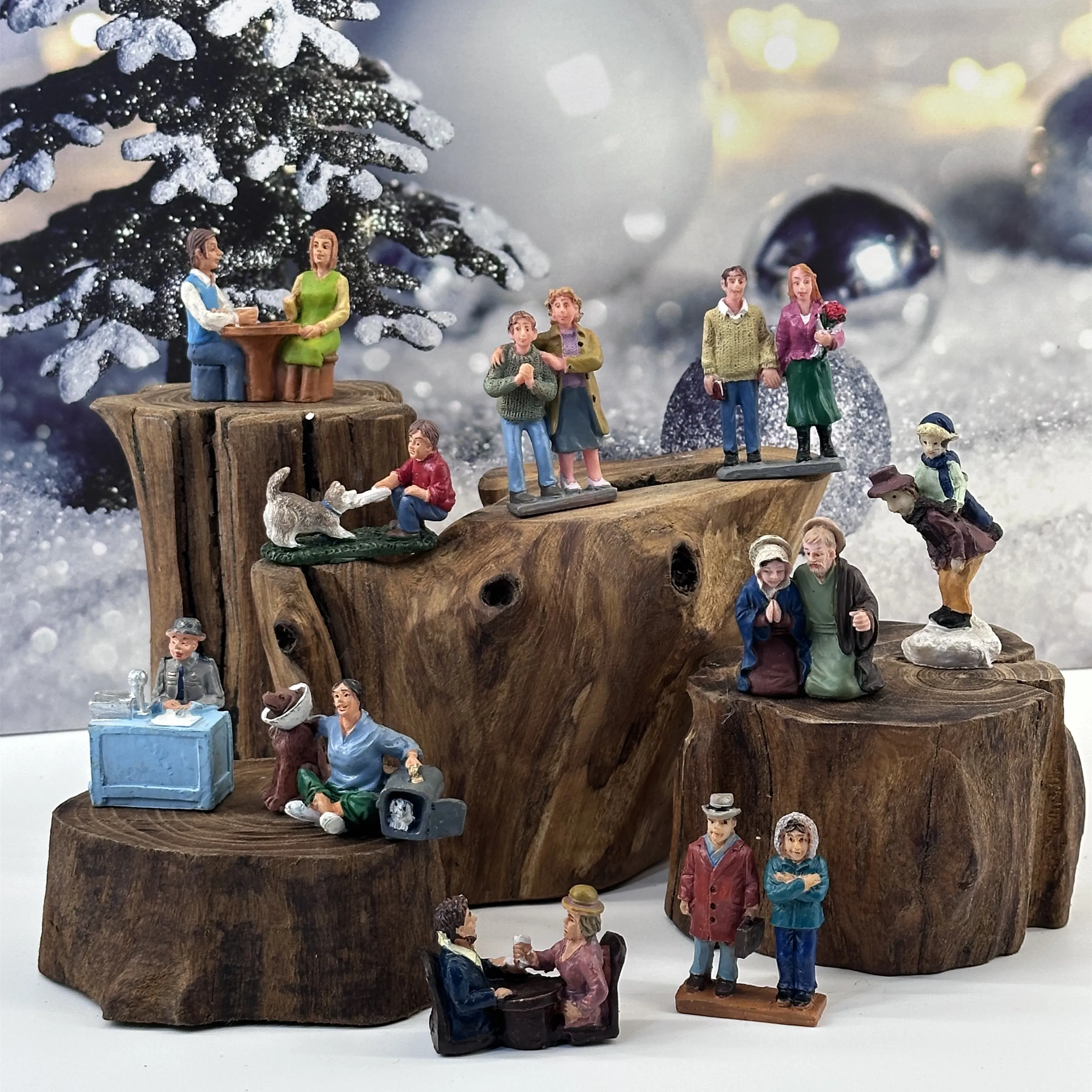Miniature Doll MiniFigures Sand Table Gardening Decor DIY Bonsai Decoration Articles Handicraft Gifts Desk Sculpture
