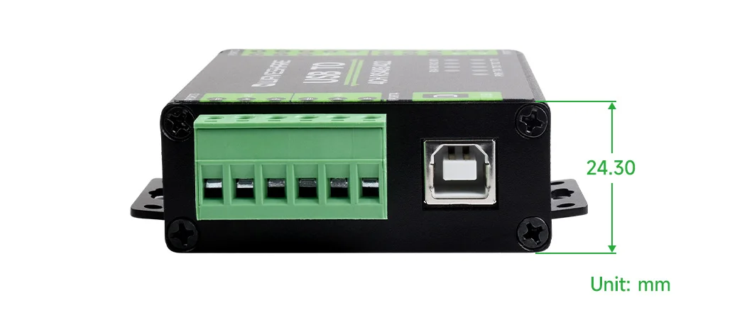 Industrieller isolierter USB zu RS485/422 Konverter, unterstützt USB zu 2-Wege RS485 2-Wege RS485/2, 5 ft4232hl Chip – Detail 5