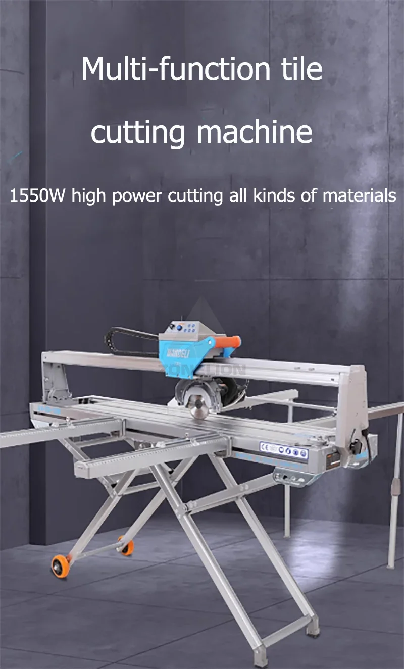 Automatic Stone Cutting Machine QX-ZD1200 Marble Tile Cutting Machine Portable Table Saw Cutting Machine