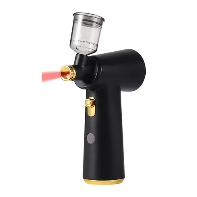 Airbrush Hair & Tanning Sprayer — Portable Nano Rechargeable Mini Hydration Tool