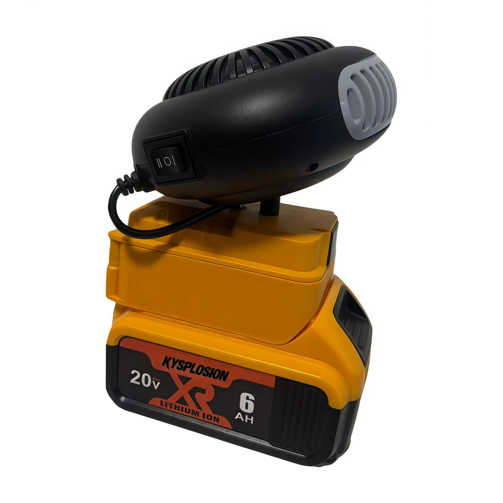 For Dewalt 20V Portable Lithium Electric Power Warm Air Blower Fan Heater Hot&Cold Wind Dual Mode