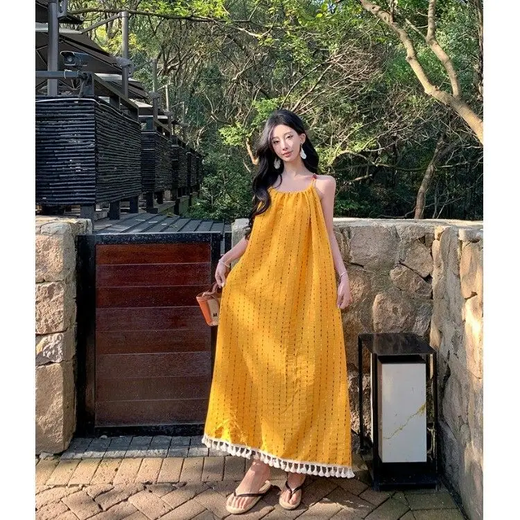 Vestidos sem mangas femininos em rosa inverno drapeado dobrado plissado babado balançando fluindo swish em camadas flowy simples