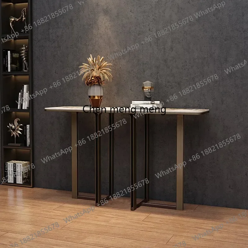 

French Modern Console Table Luxury Elegant Trendy Simple Console Table For Hallway Porch Woonkamer Tafel Marmer Furniture