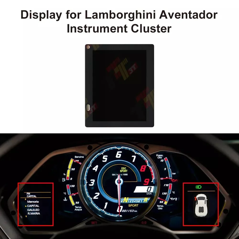 Dashboard LCD Display for Lamborghini Aventador Instrument Cluster 470920900