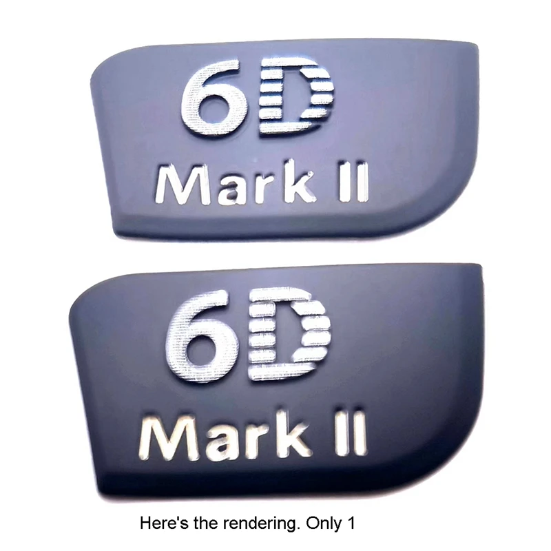 Dla Canon Cover Fuselage Name Plate For 6D2 Tag Plate Nameplate Camera Repair Replacement