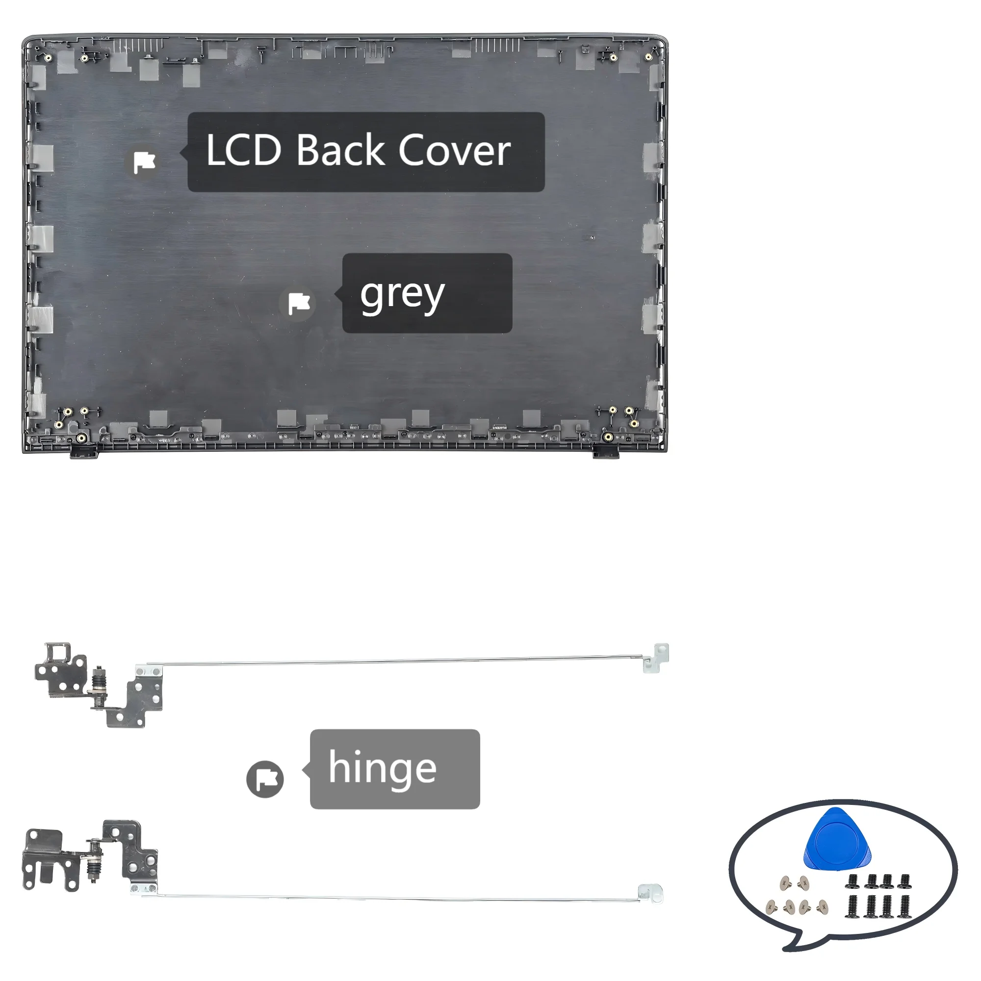 

Covers For Aspire E5-575 E5-575G E5-575T E5-575TG E5-576G E5-523 E5-553 N16Q2 15.6inch Plastic Parts Repair Black