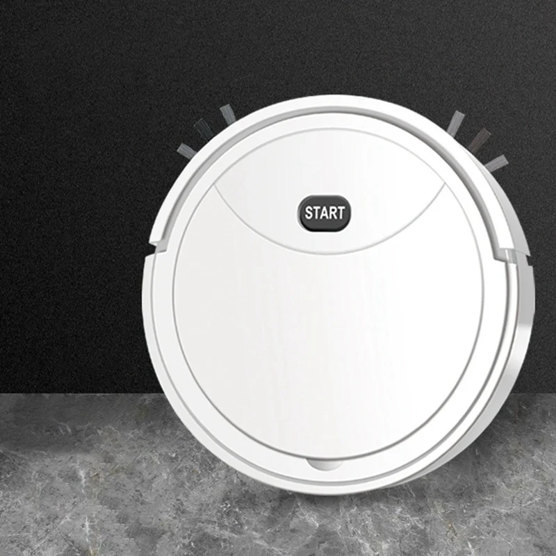 TAIGH-3-In-1 Wet And Dry Robot Vacuum Cleaner Mopping Dust Vacuuming Rechargeable Electric Sweeper Smart Floor Cleaner