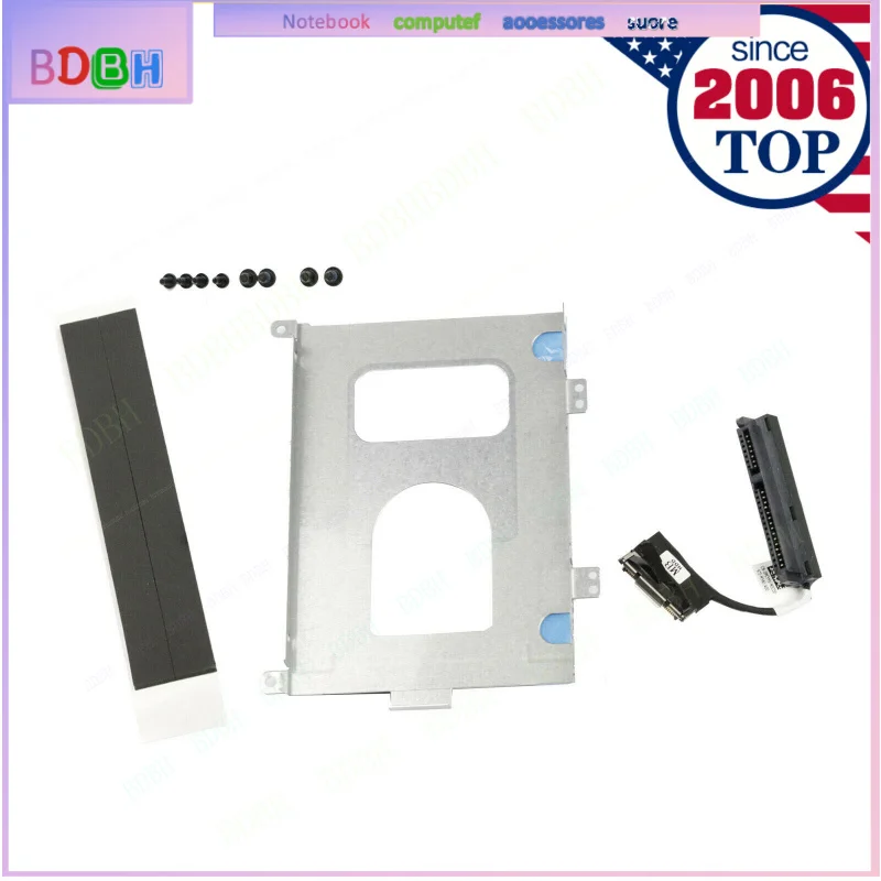 2018 For Dell Alienware M15 2.5'' 60W SATA3 Hard Drive Cable Bracket 68WXJ PCYYV