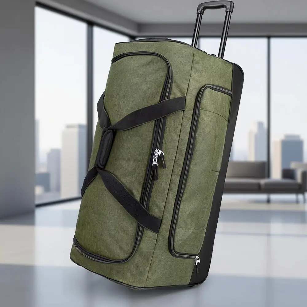 

Сумка-чемодан на колесиках для путешествий и хранения снаряжения