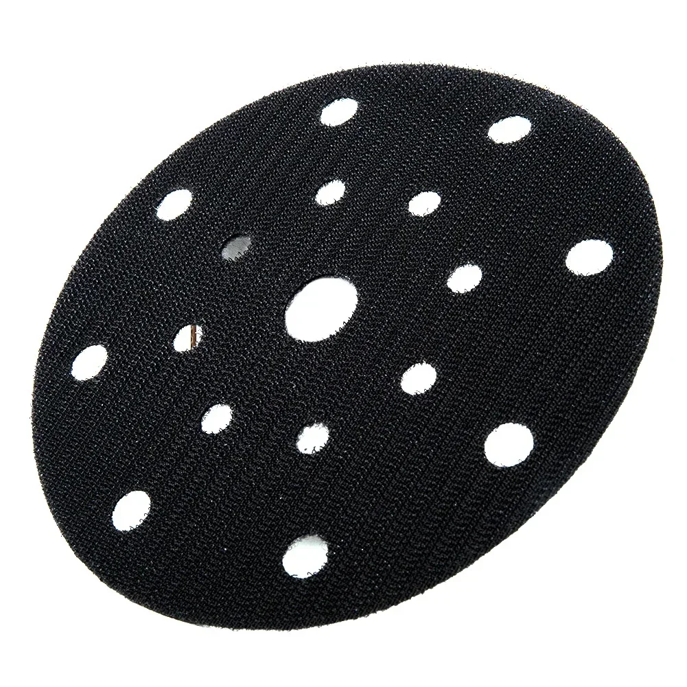 6 Inch 17 Holes Interface Pad Protection Disc 150mm For Grinder Hook And Loop Sanding Discs Thin Sponge Sanding Pad