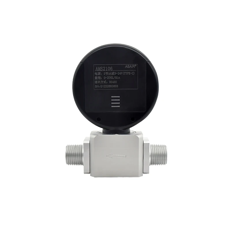 MF5706 Compressed Air Oxygen Flow Meter Replacement  Thermal Mass Gas Flow Meter AMS2106