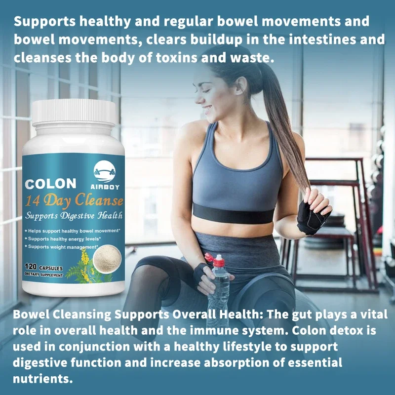 Colon 14 Day Cleanse - Improve Digestive Health, Boost Energy, Cleanse & Detox