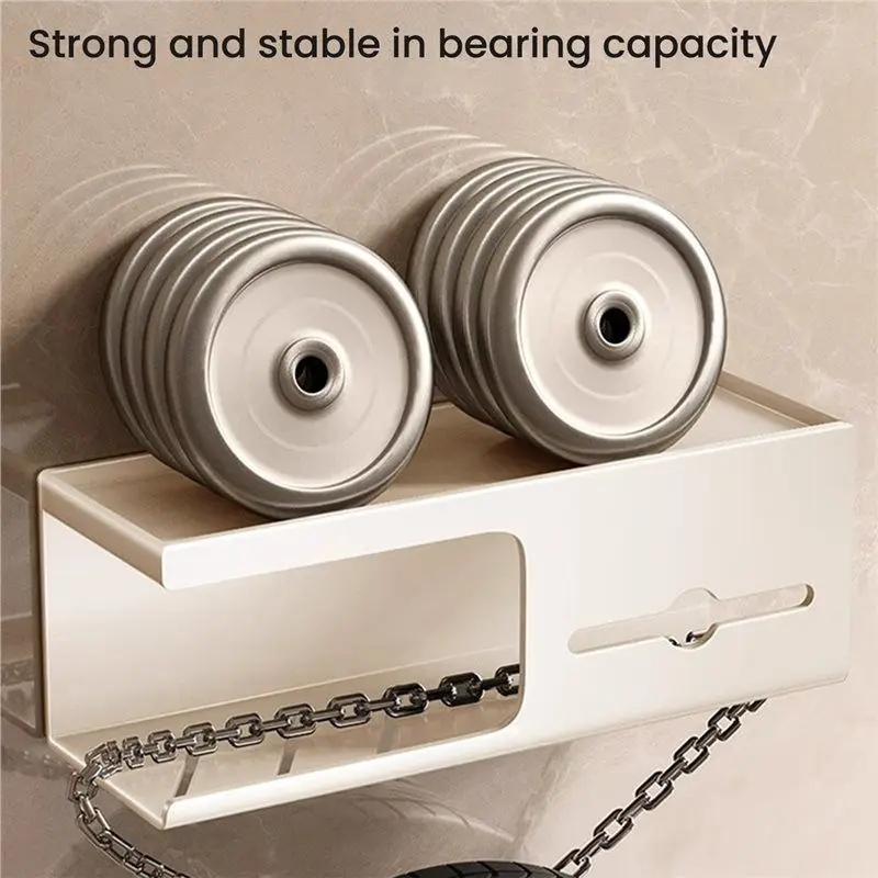 AA01-لأدوات تخزين الحمام، حامل ورق التواليت المثبت على الحائط مصنوع من مادة الصلب الكربوني