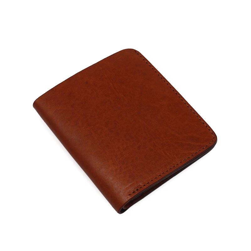 

Short Wallet Men Genuine Leather Luxury Handmade Coin Purses Cowhide Vintage Credit Card billfold