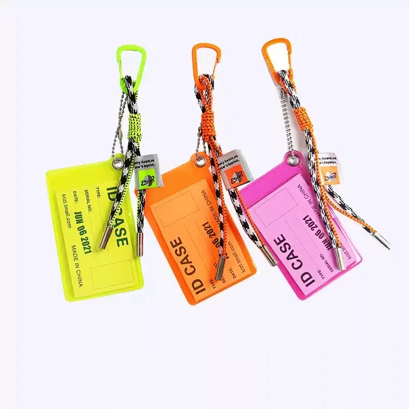 

Credential Holder Pink Lanyard Colorful Card Holder Metal Keyring Landyard Removable Nurse Accessories for Work Employee ID Card