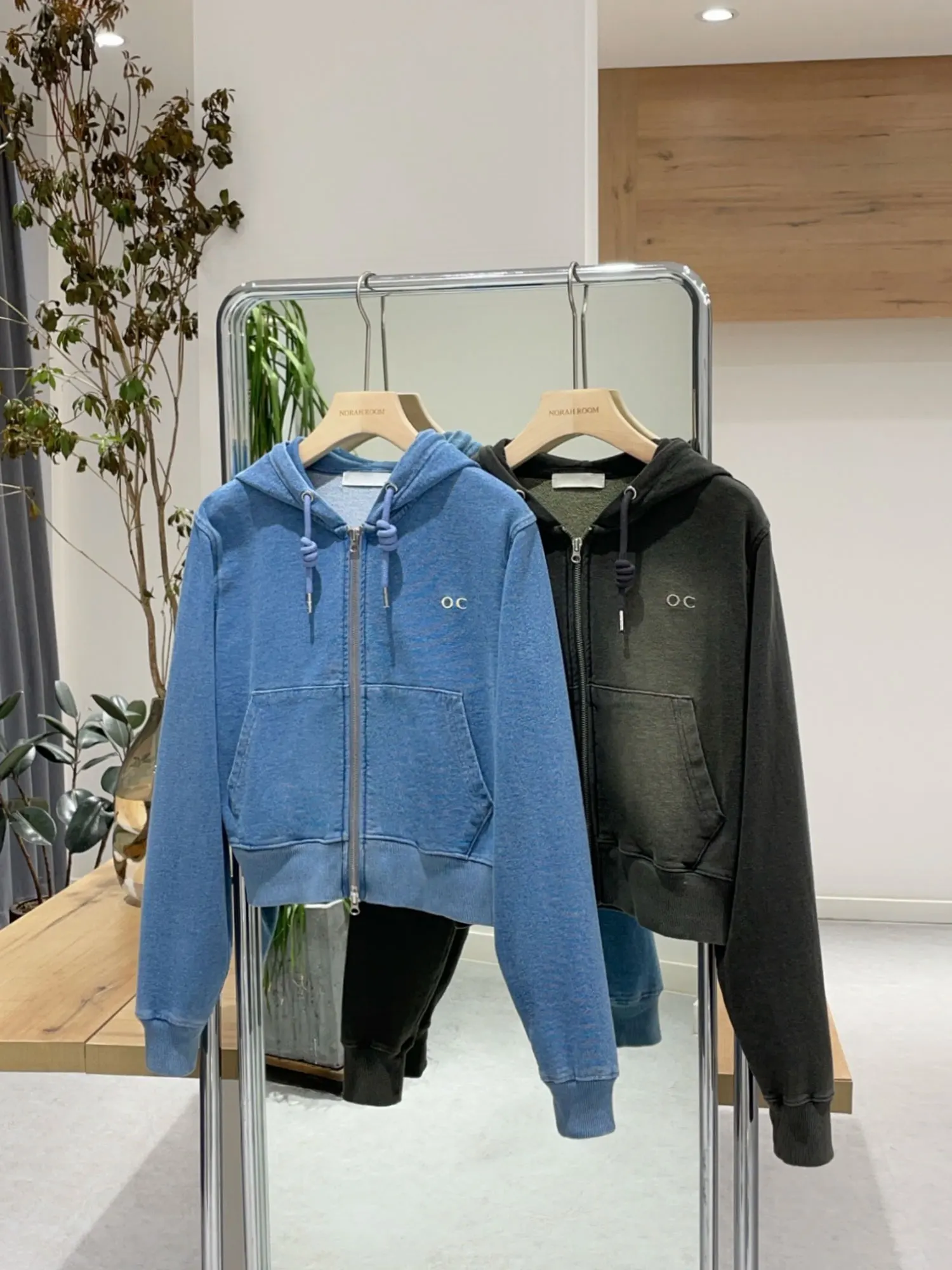 Autentico Noxiao La 2024 Autunno Nuovo Sle American Retro Screen Stampato Felpa con cappuccio Pantaloni True to Size Cotone Lungo Sve rotondo Ne