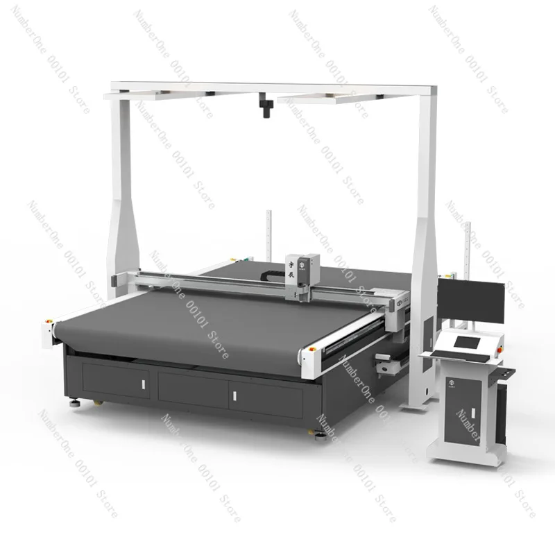 PVC Table Mat Cutting Machine Printed Tablecloth Soft Glass Cutting Machine PVC Tablecloth Vibrating Knife Cutting Machine