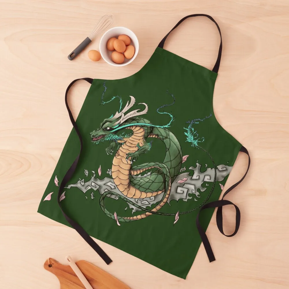 

Dragon Tattoo Art, Faded Apron Home Utensils Dress Kitchen Kitchenware Apron
