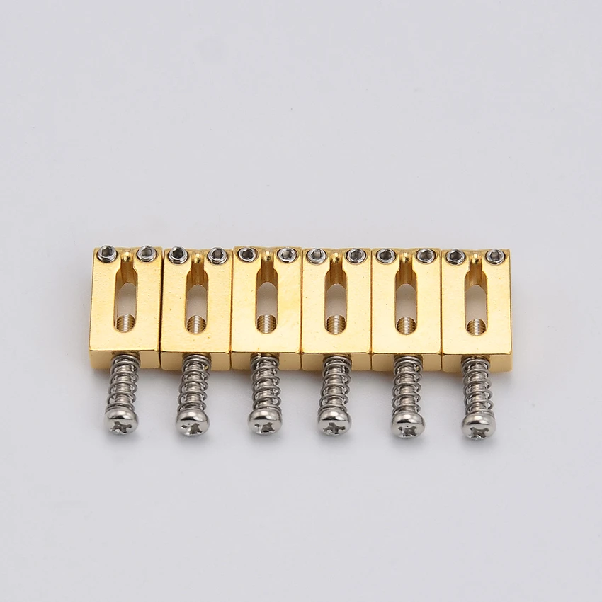 1 Set Genuine Original GOTOH S21/S199/S102 Electric Guitar Bridge Steel Saddle 10.5MM/10.8MM/11.3MM For ST TL