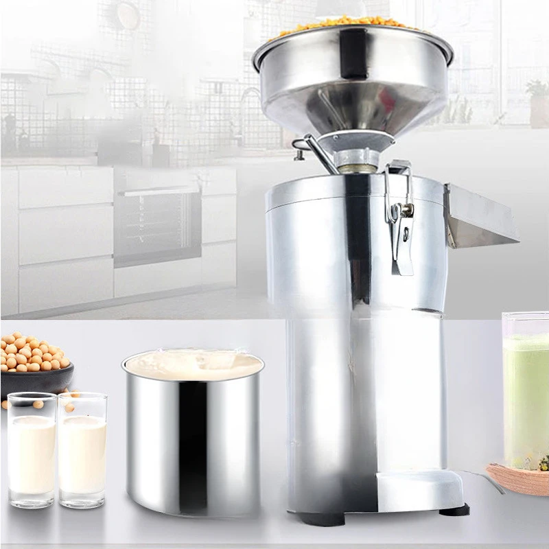 Large for Soy Milk Machine Fully Automatic Commercial Multifunction Soymilk Residue Separator Cereal Breakfast Tofu Redfin