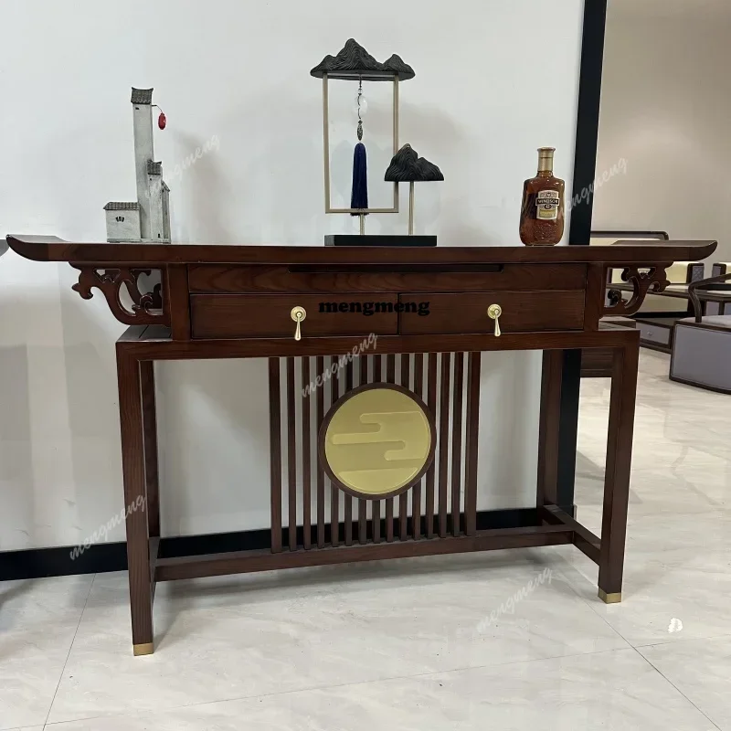 Simple Senior Console Table Storage Hall Way Table Modern Classic Corner Table Glamour Furniture Living Room