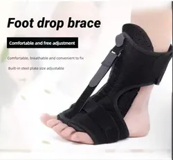 1PC Plantar Fasciitis Night Splint Adjustable Ankle Brace Foot Drop Orthotic Brace for Plantar Fasciitis Arch Foot Pain Achilles