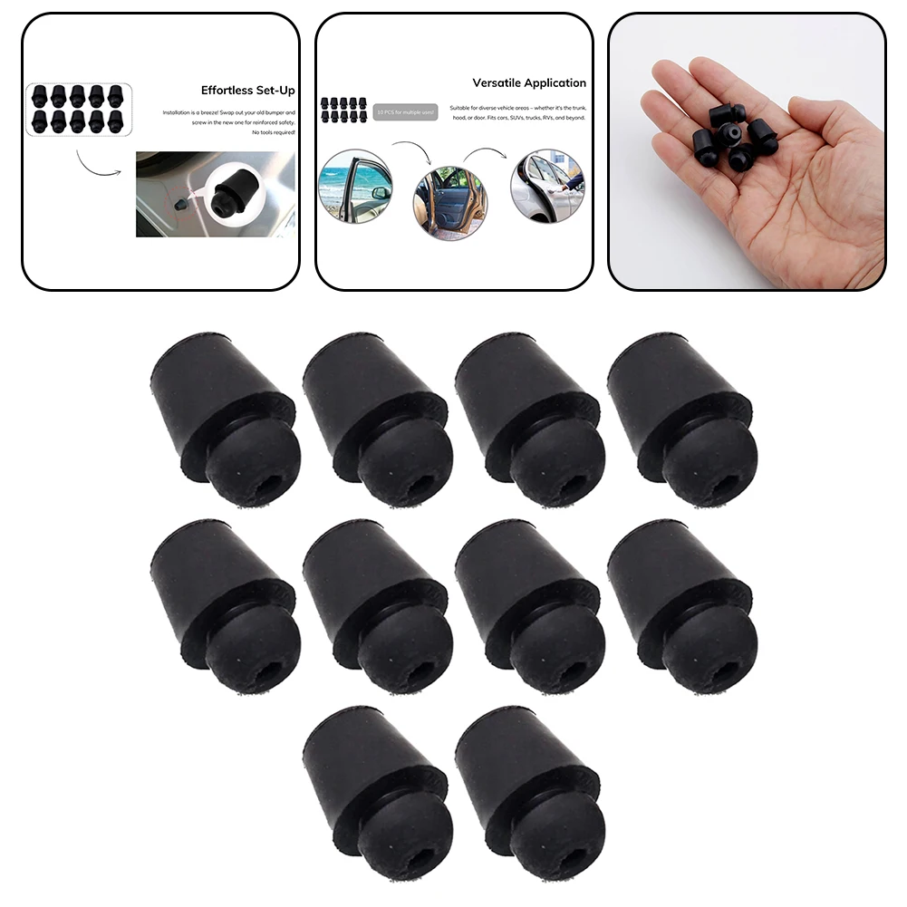 Set di 10 ammortizzatori in gomma per Hyundai K3 K4 Elantra per porta Accent Tucson Soluzione pratica e di lunga durata