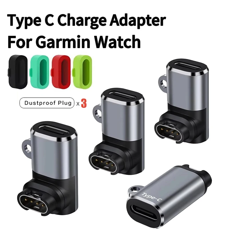 Portable Charging Cable Adapter For Garmin Fenix 7 6 6X 5S 5X Plus Instinct 2 Venu 2 Vivoactive 4 3 Watch Converter Cable Port