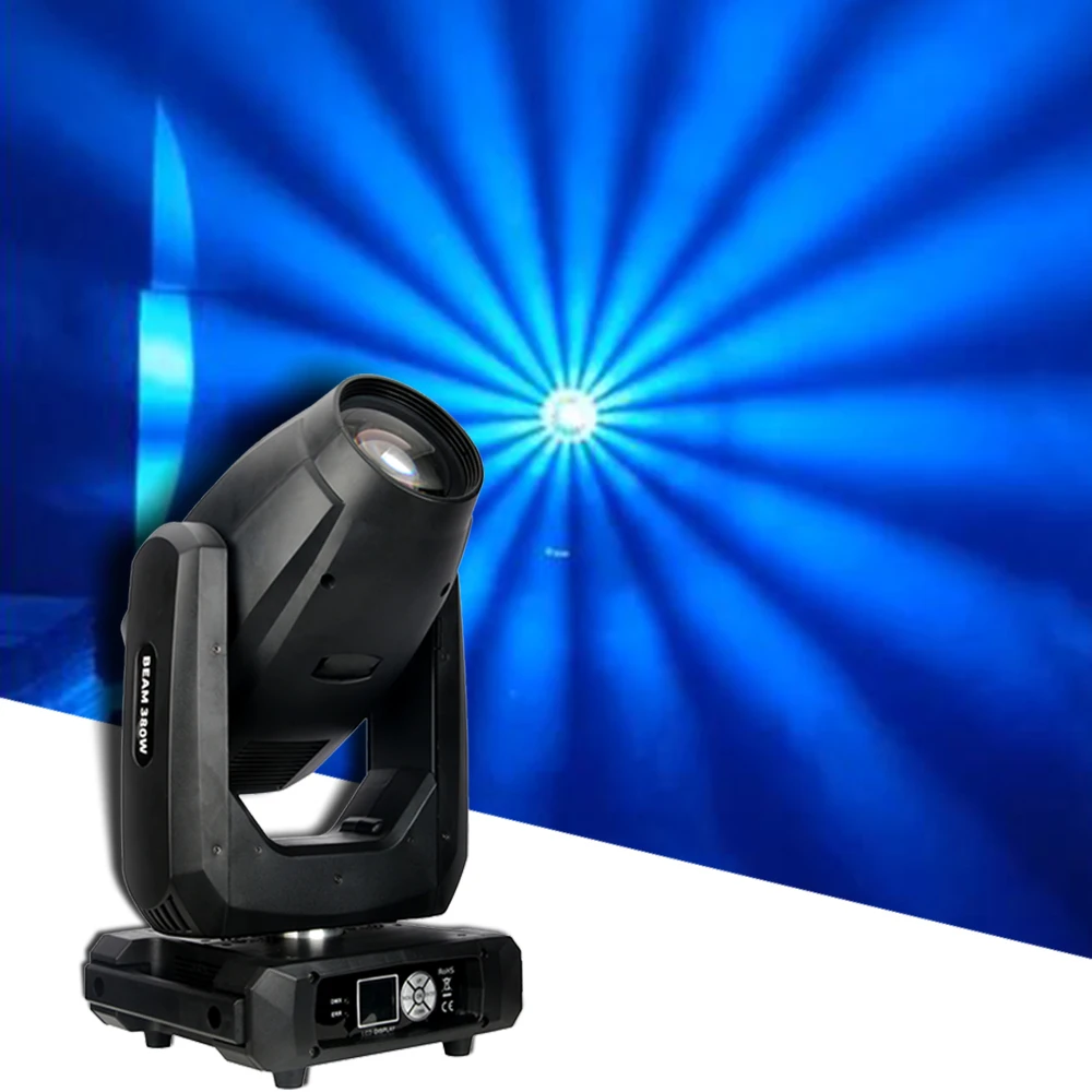 

YUER NEW High brightness high effect & high speed liner 3 in 1 Spot light 380W Beam Moving Head light for disco dj stage Club